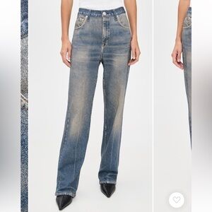 Rag & Bone Miramar Terry Shea Straight Pants